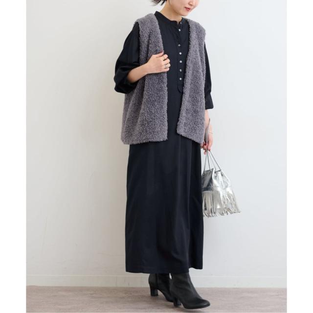 ジャーナルスタンダード レリューム（JOURNAL STANDARD relume）/《WEB限定》レーヨンツイルロングワンピース