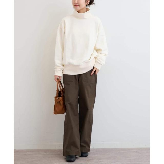 ジャーナルスタンダード レリューム（JOURNAL STANDARD relume）/《WEB限定》ハイネックスウェットプルオーバー