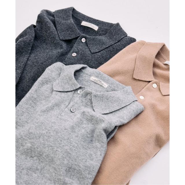 ジャーナルスタンダード レリューム（JOURNAL STANDARD relume）/COLLINS VILLE WOOL / コリンズ ビル ウールニット ポロシャツ