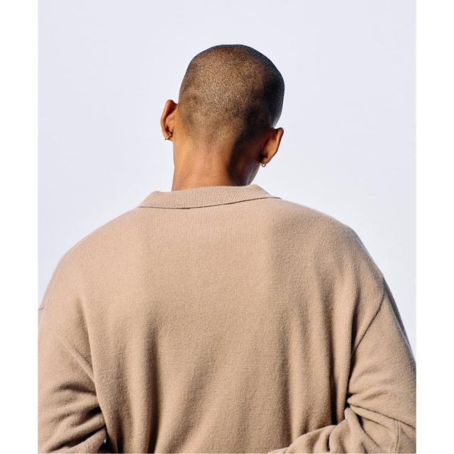 ジャーナルスタンダード レリューム（JOURNAL STANDARD relume）/COLLINS VILLE WOOL / コリンズ ビル ウールニット ポロシャツ