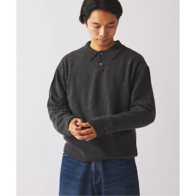 ジャーナルスタンダード レリューム（JOURNAL STANDARD relume）/COLLINS VILLE WOOL / コリンズ ビル ウールニット ポロシャツ
