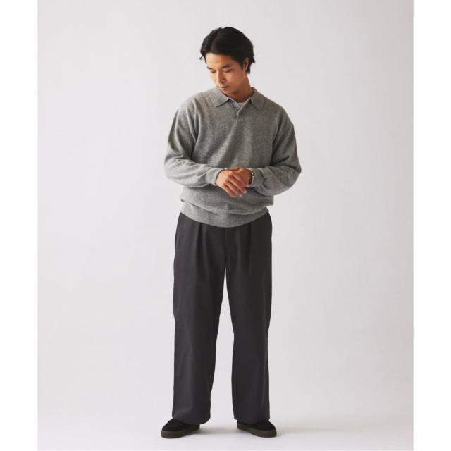 ジャーナルスタンダード レリューム（JOURNAL STANDARD relume）/COLLINS VILLE WOOL / コリンズ ビル ウールニット ポロシャツ