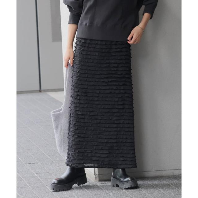ジャーナルスタンダード レリューム（JOURNAL STANDARD relume）/《WEB限定追加》フリルロングスカート
