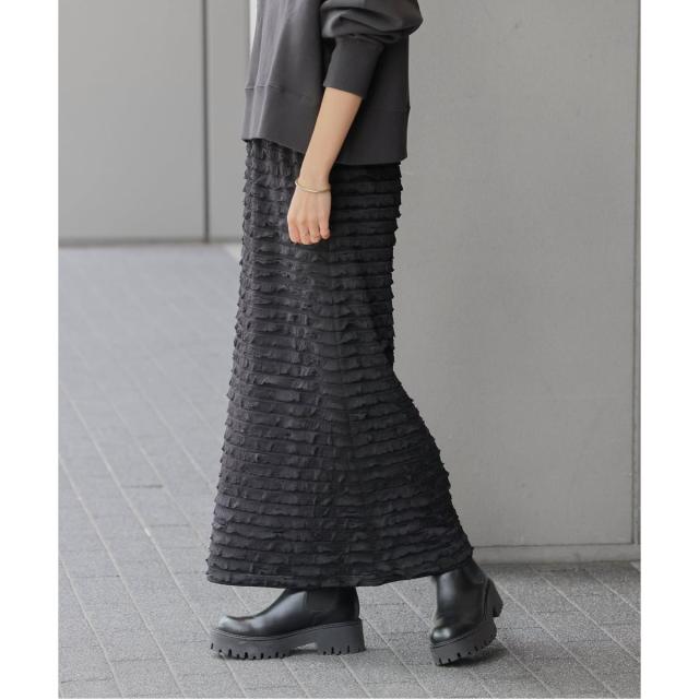 ジャーナルスタンダード レリューム（JOURNAL STANDARD relume）/《WEB限定追加》フリルロングスカート