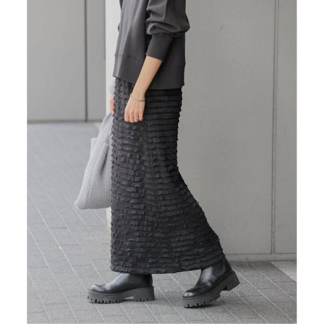 ジャーナルスタンダード レリューム（JOURNAL STANDARD relume）/《WEB限定追加》フリルロングスカート