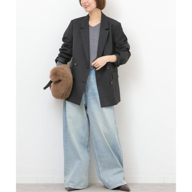 ジャーナルスタンダード レリューム（JOURNAL STANDARD relume）/《追加 / 新色》ダブルフロントテーラードジャケット