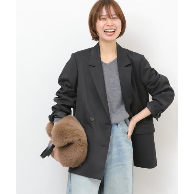 ジャーナルスタンダード レリューム（JOURNAL STANDARD relume）/《追加 / 新色》ダブルフロントテーラードジャケット