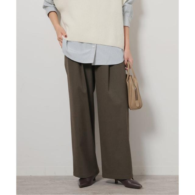 ジャーナルスタンダード レリューム（JOURNAL STANDARD relume）/《追加》ストレッチブラッシュタックパンツ