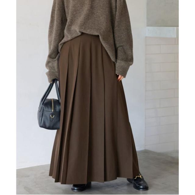ジャーナルスタンダード レリューム（JOURNAL STANDARD relume）/《WEB限定追加》ワイドプリーツイージースカート