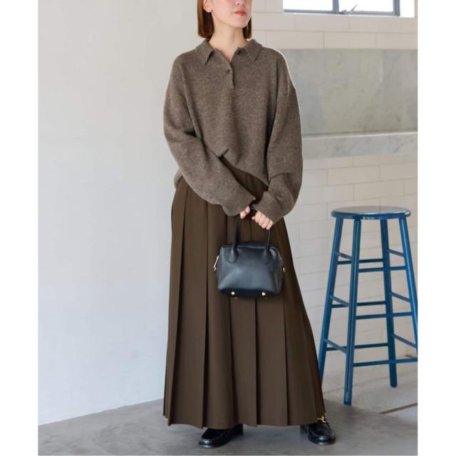 ジャーナルスタンダード レリューム（JOURNAL STANDARD relume）/《WEB限定追加》ワイドプリーツイージースカート
