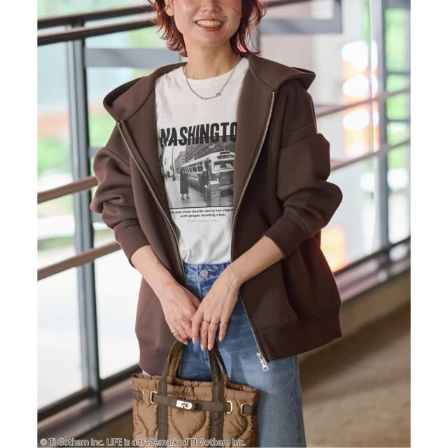 ジャーナルスタンダード レリューム（JOURNAL STANDARD relume）/《WEB限定追加2》フーディーブルゾン