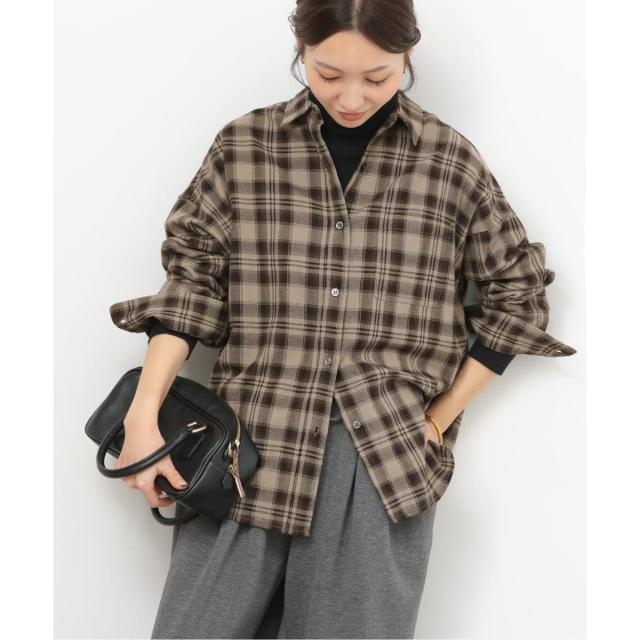 ジャーナルスタンダード レリューム（JOURNAL STANDARD relume）/《追加》CHECKオーバーサイズシャツ