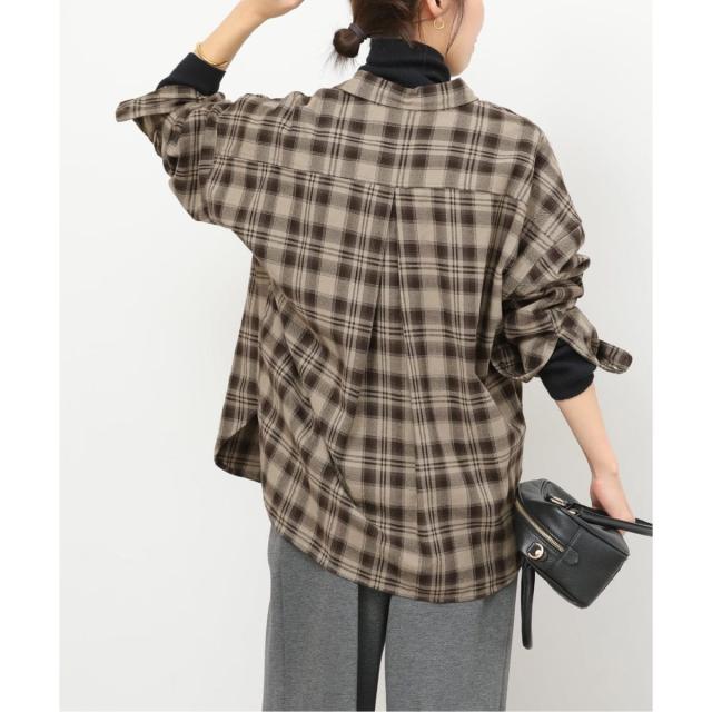 ジャーナルスタンダード レリューム（JOURNAL STANDARD relume）/《追加》CHECKオーバーサイズシャツ