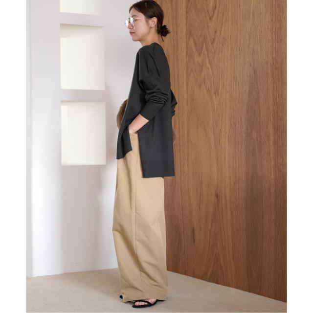 ジャーナルスタンダード レリューム（JOURNAL STANDARD relume）/《一部WEB限定追加2》BiellaYarnワイドクルーネックプルオーバー