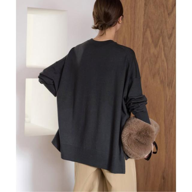 ジャーナルスタンダード レリューム（JOURNAL STANDARD relume）/《一部WEB限定追加2》BiellaYarnワイドクルーネックプルオーバー