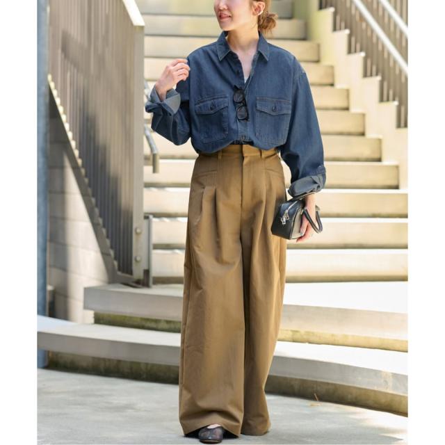 ジャーナルスタンダード レリューム（JOURNAL STANDARD relume）/《追加3》9oz デニムワークシャツ