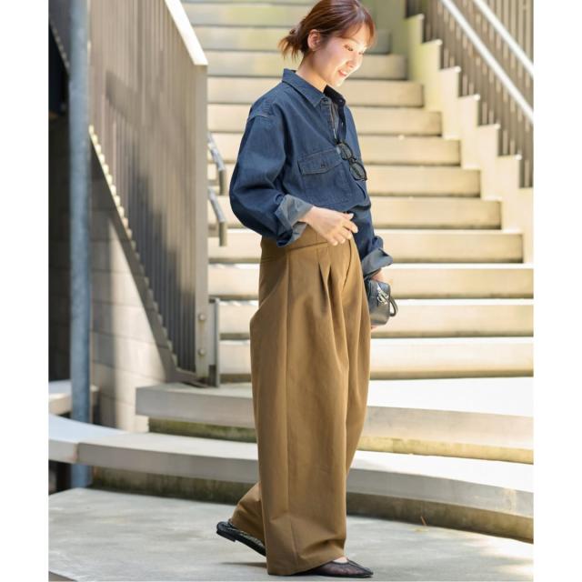 ジャーナルスタンダード レリューム（JOURNAL STANDARD relume）/《追加3》9oz デニムワークシャツ