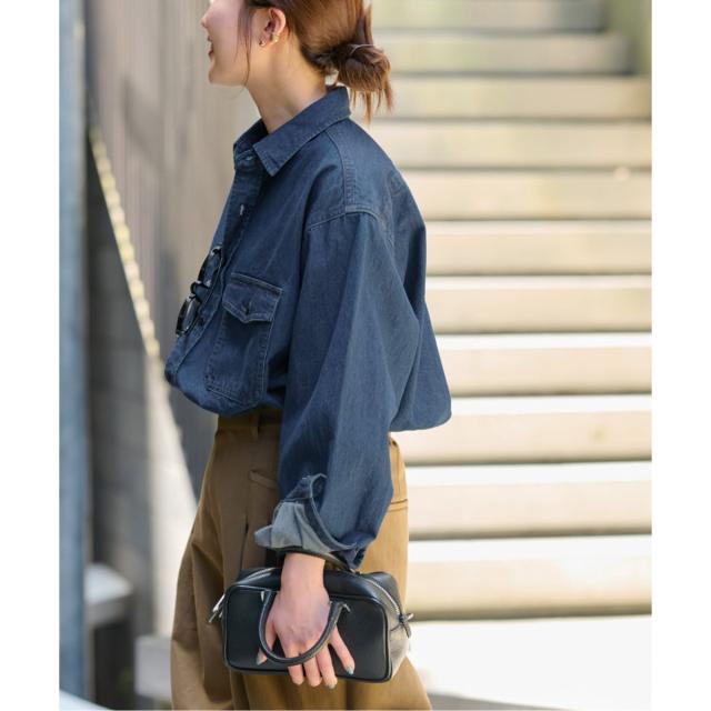 ジャーナルスタンダード レリューム（JOURNAL STANDARD relume）/《追加3》9oz デニムワークシャツ