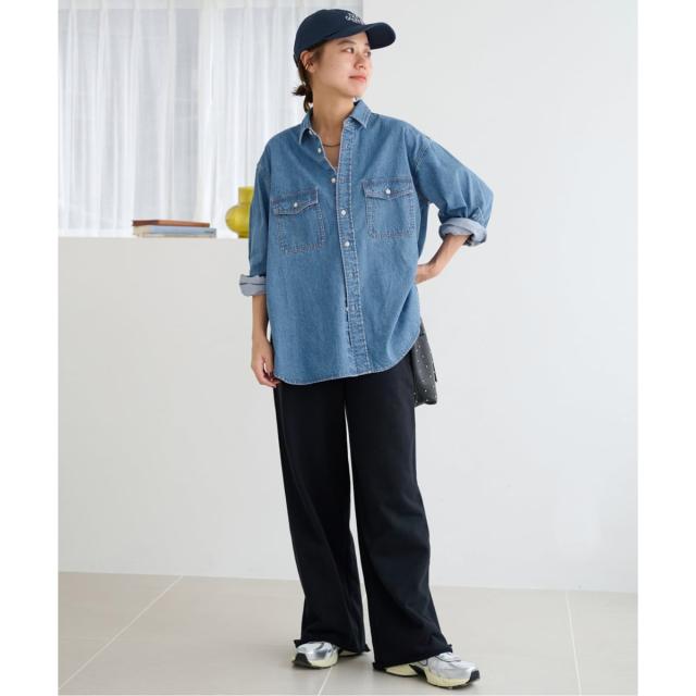 ジャーナルスタンダード レリューム（JOURNAL STANDARD relume）/《追加3》9oz デニムワークシャツ