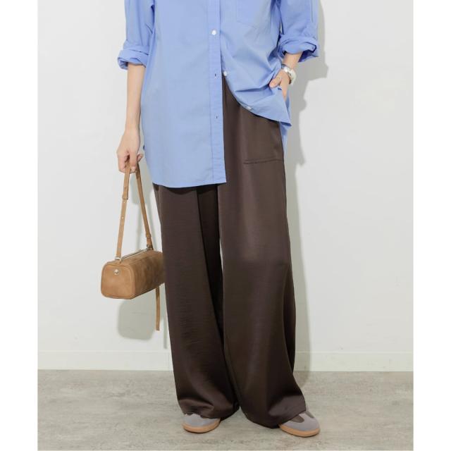 ジャーナルスタンダード レリューム（JOURNAL STANDARD relume）/《追加2》サテンベイカーパンツ
