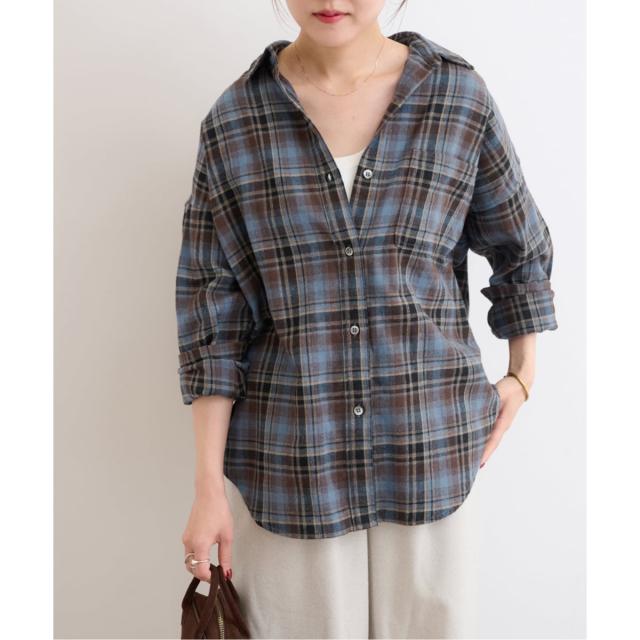 ジャーナルスタンダード レリューム（JOURNAL STANDARD relume）/《追加2》CHECKオーバーサイズシャツ