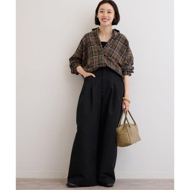 ジャーナルスタンダード レリューム（JOURNAL STANDARD relume）/《追加2》CHECKオーバーサイズシャツ