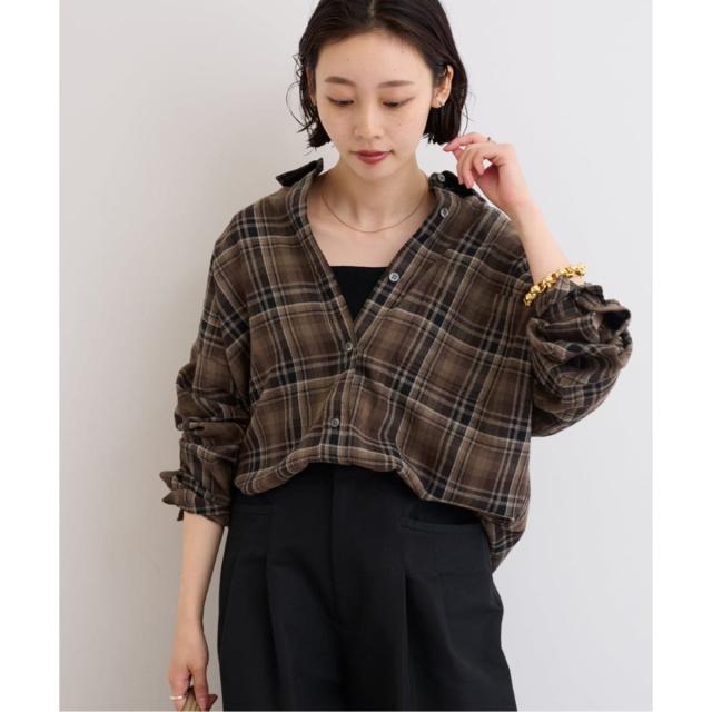 ジャーナルスタンダード レリューム（JOURNAL STANDARD relume）/《追加2》CHECKオーバーサイズシャツ