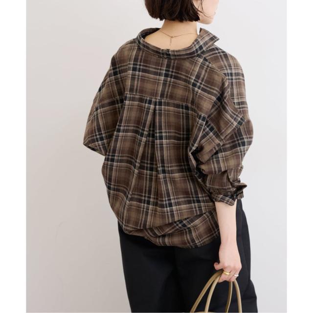 ジャーナルスタンダード レリューム（JOURNAL STANDARD relume）/《追加2》CHECKオーバーサイズシャツ