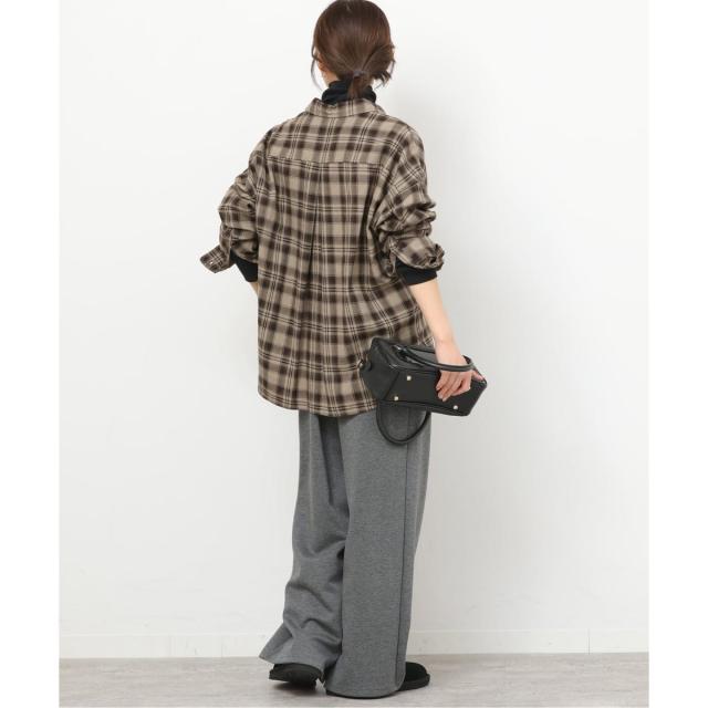 ジャーナルスタンダード レリューム（JOURNAL STANDARD relume）/《追加2》CHECKオーバーサイズシャツ