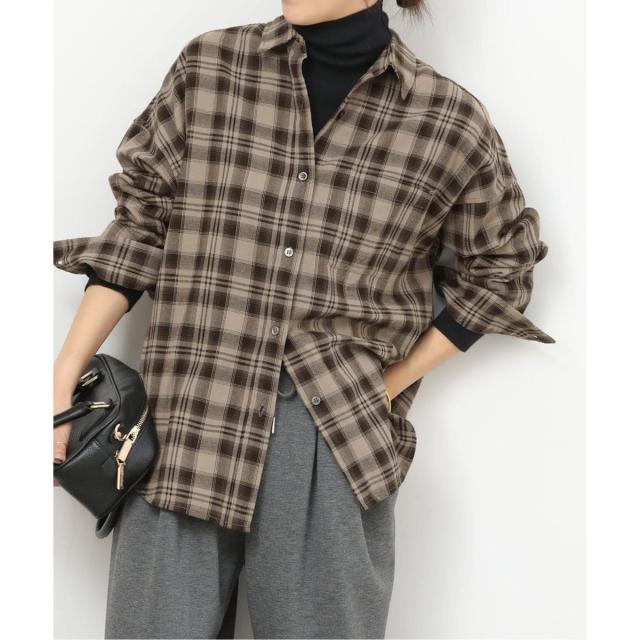 ジャーナルスタンダード レリューム（JOURNAL STANDARD relume）/《追加2》CHECKオーバーサイズシャツ