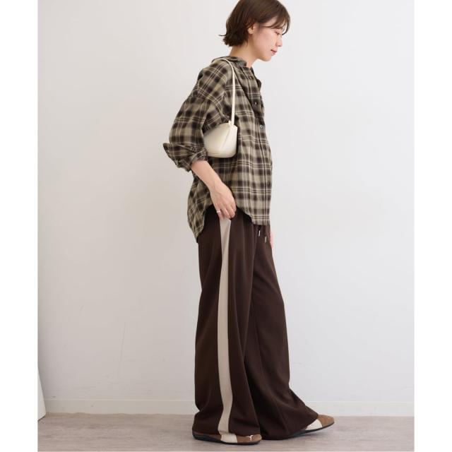 ジャーナルスタンダード レリューム（JOURNAL STANDARD relume）/《追加2》CHECKオーバーサイズシャツ