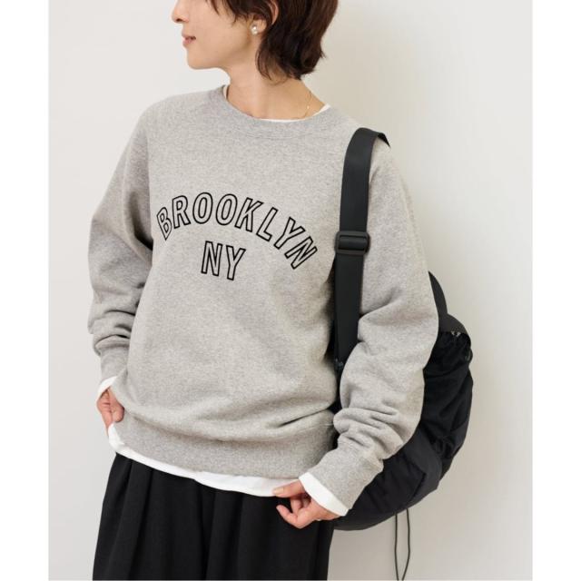 ジャーナルスタンダード レリューム（JOURNAL STANDARD relume）/フロッキーロゴスウェット