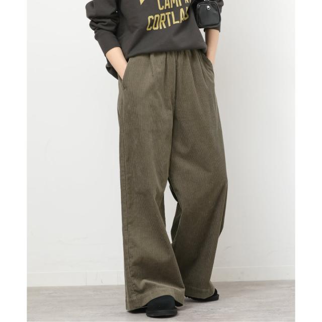 ジャーナルスタンダード レリューム（JOURNAL STANDARD relume）/《追加》コットンコーデュロイイージーワイド