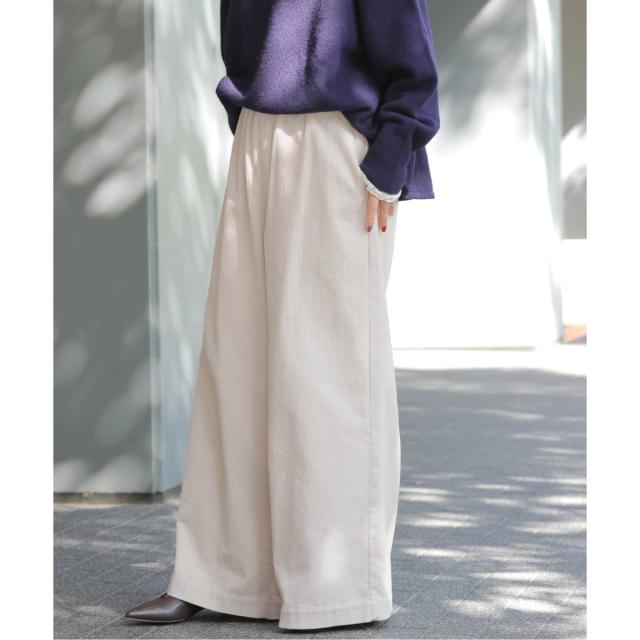 ジャーナルスタンダード レリューム（JOURNAL STANDARD relume）/《追加》コットンコーデュロイイージーワイド