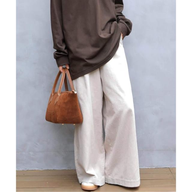 ジャーナルスタンダード レリューム（JOURNAL STANDARD relume）/《追加》コットンコーデュロイイージーワイド