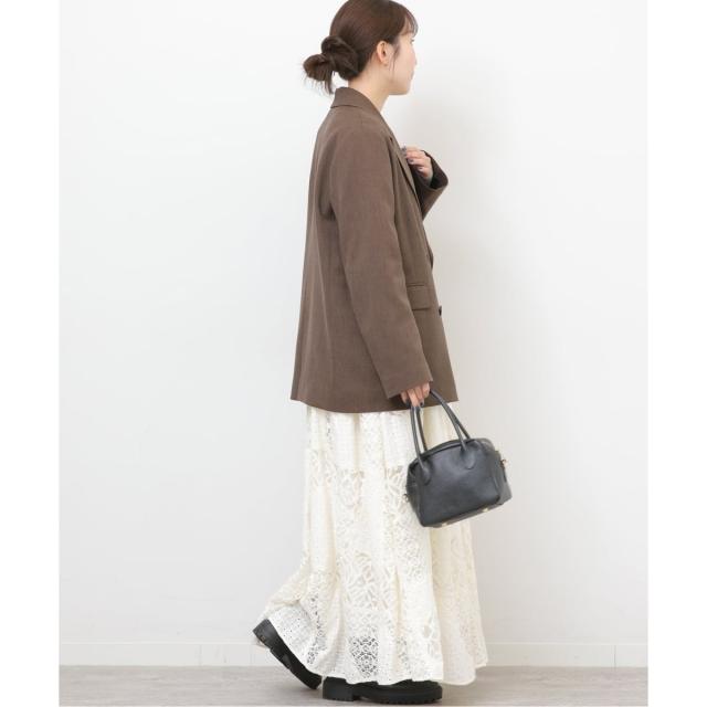 ジャーナルスタンダード レリューム（JOURNAL STANDARD relume）/《追加2》ツイーディーツイルテーラードダブルジャケット