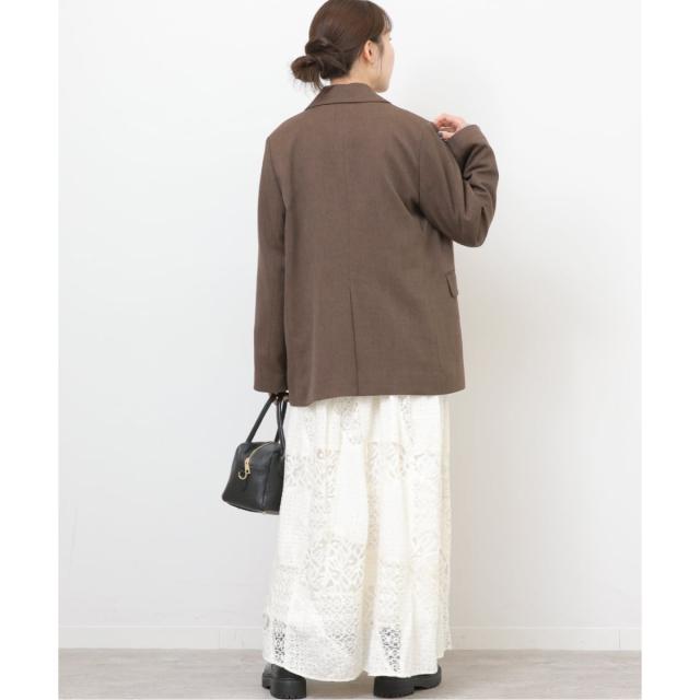 ジャーナルスタンダード レリューム（JOURNAL STANDARD relume）/《追加2》ツイーディーツイルテーラードダブルジャケット