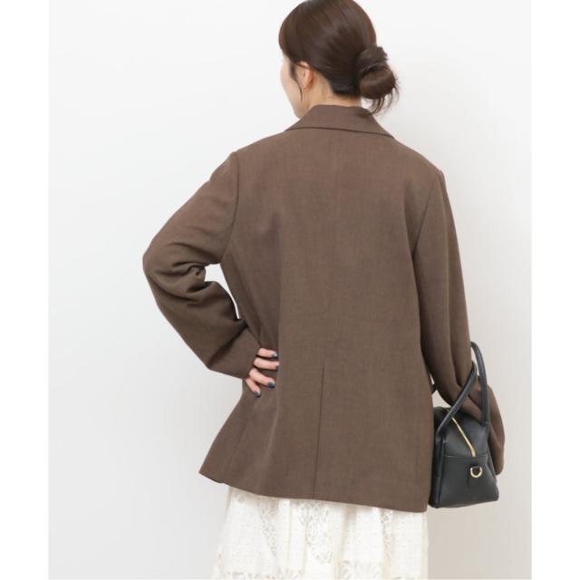 ジャーナルスタンダード レリューム（JOURNAL STANDARD relume）/《追加2》ツイーディーツイルテーラードダブルジャケット