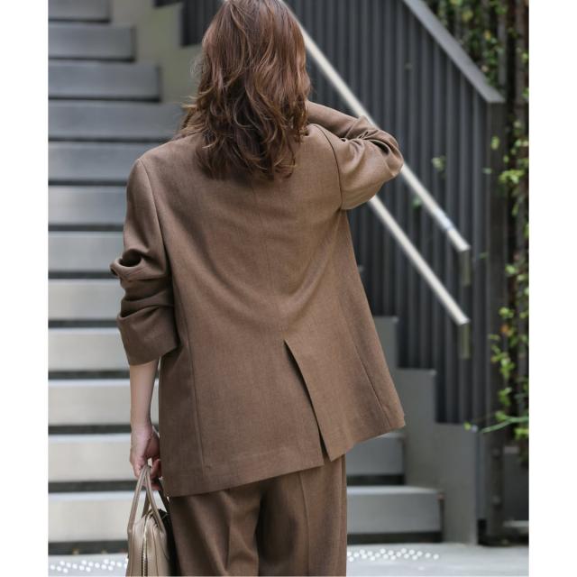 ジャーナルスタンダード レリューム（JOURNAL STANDARD relume）/《追加2》ツイーディーツイルテーラードダブルジャケット