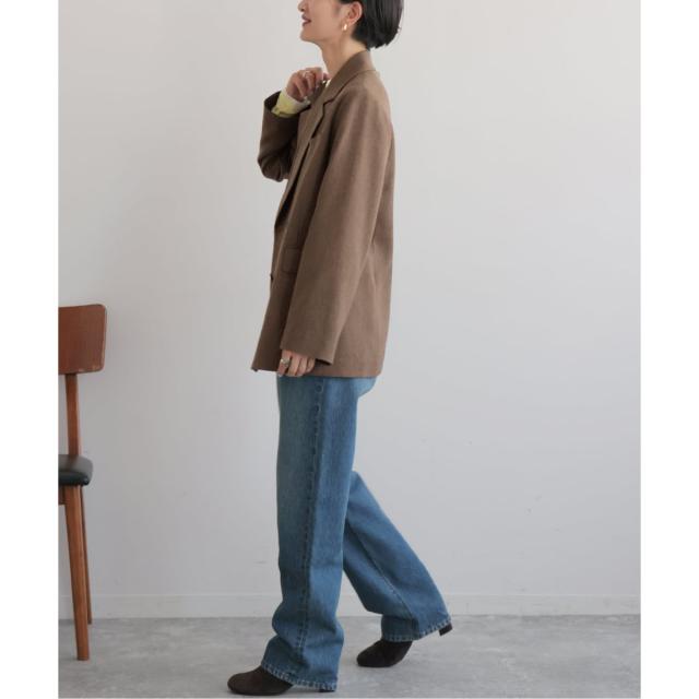 ジャーナルスタンダード レリューム（JOURNAL STANDARD relume）/《追加2》ツイーディーツイルテーラードダブルジャケット