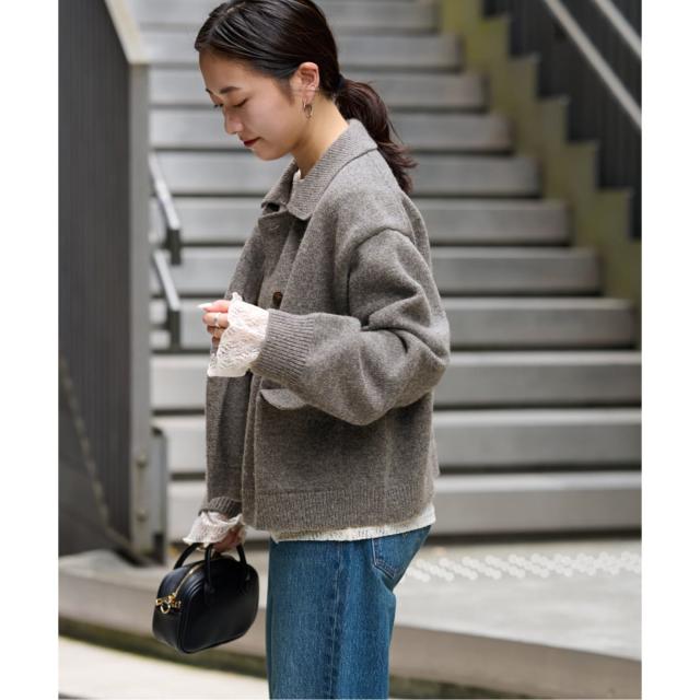 ジャーナルスタンダード レリューム（JOURNAL STANDARD relume）/《WEB限定追加》ダブルニットジャケット