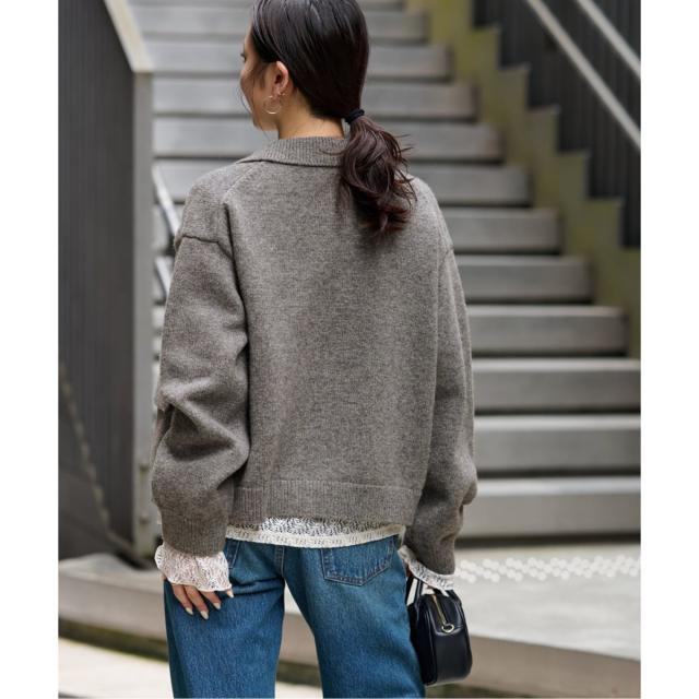 ジャーナルスタンダード レリューム（JOURNAL STANDARD relume）/《WEB限定追加》ダブルニットジャケット