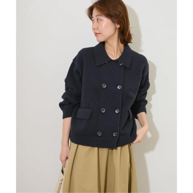 ジャーナルスタンダード レリューム（JOURNAL STANDARD relume）/《WEB限定追加》ダブルニットジャケット