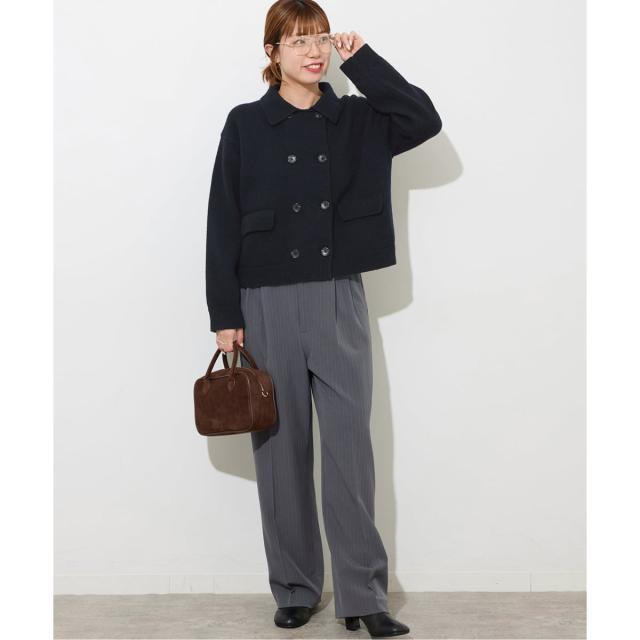 ジャーナルスタンダード レリューム（JOURNAL STANDARD relume）/《WEB限定追加》ダブルニットジャケット