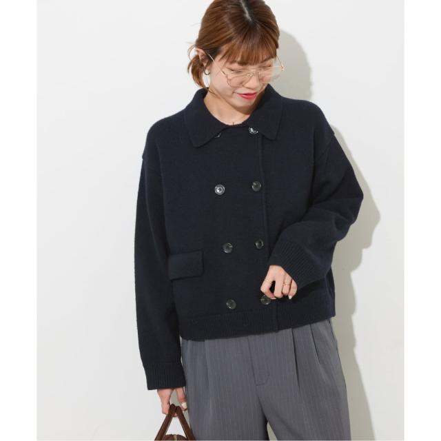 ジャーナルスタンダード レリューム（JOURNAL STANDARD relume）/《WEB限定追加》ダブルニットジャケット