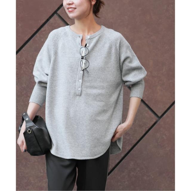 ジャーナルスタンダード レリューム（JOURNAL STANDARD relume）/《追加》ウールミックス2WAYビッグプルオーバー