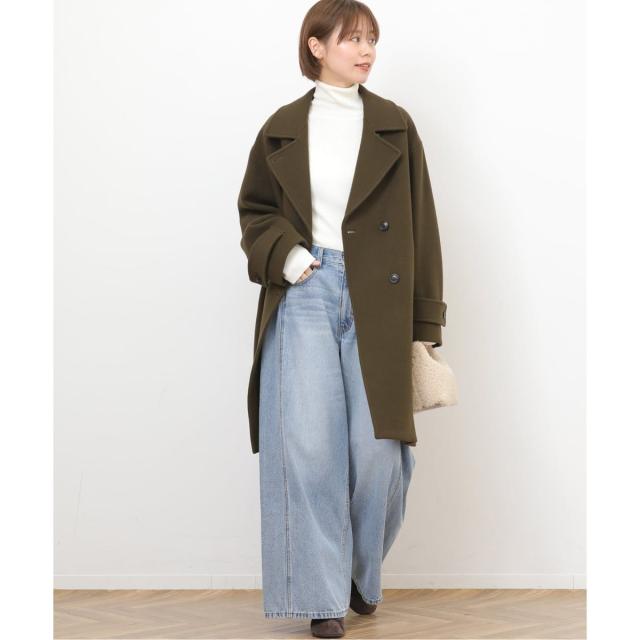 ジャーナルスタンダード レリューム（JOURNAL STANDARD relume）/《追加》ピュアラムロングコクーンコート