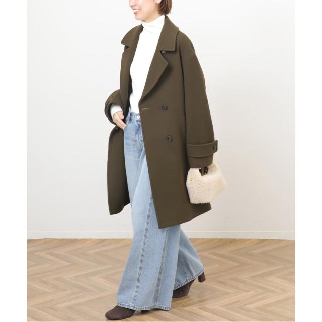 ジャーナルスタンダード レリューム（JOURNAL STANDARD relume）/《追加》ピュアラムロングコクーンコート