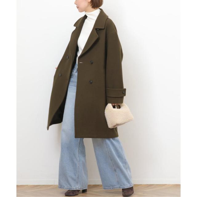 ジャーナルスタンダード レリューム（JOURNAL STANDARD relume）/《追加》ピュアラムロングコクーンコート