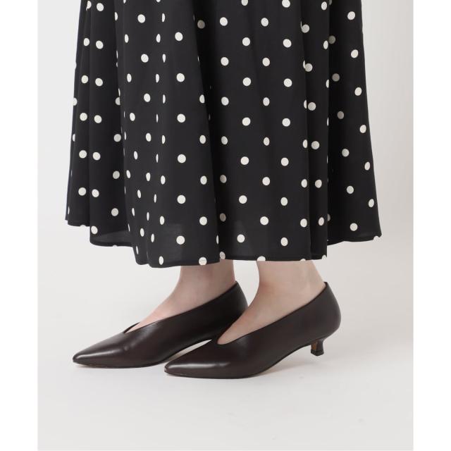 ジャーナルスタンダード レリューム（JOURNAL STANDARD relume）/《WEB限定》ドットプリントピンタックフレアワンピース